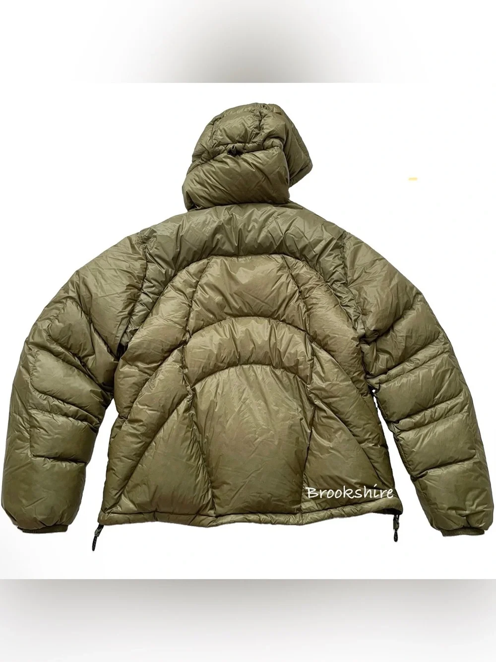 adidas EQT Pertex 90/10 Down Fill Jacket Green Focus Olive Size Medium JX1447